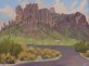 View from Campsite #44 -Superstition Mountains