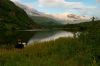 Susi at Blueberry Lake near Valdez, Alaska