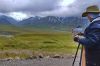 Susi at Eielson Visitor Center in Denali National Park