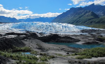 Hiking to Matanusa Glacier