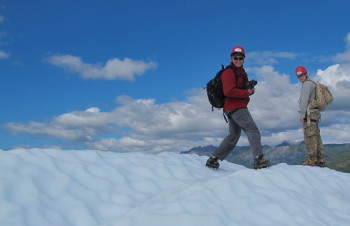 Dave & Ben on the Matanuska Glacier